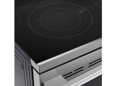 30" LG 6.3 Cu. Ft. Smart Wi-Fi Enabled ProBake Convection Electric Range with Air Fry & EasyClean - LREN6325XE
