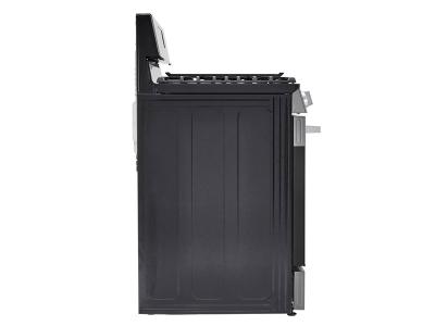 30" LG 6.3 Cu. Ft. Smart Wi-Fi Enabled Probake Convection Gas Range with Air Fry & EasyClean - LRGN6323Y