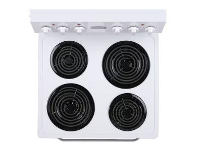 24" Marathon Freestanding Electric Range in White - MER241W-2