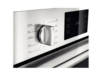 30" Bosch 4.6 Cu. Ft. 500 Series Single Wall Oven In Stainless Steel - HBL5451UC