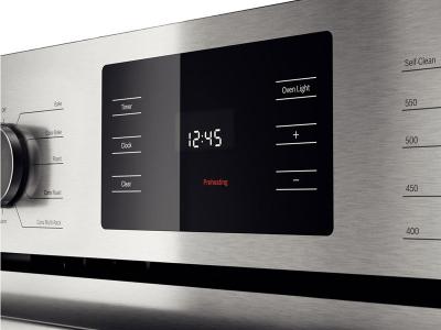 30" Bosch 4.6 Cu. Ft. 500 Series Single Wall Oven In Stainless Steel - HBL5451UC