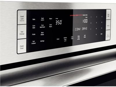 30" Bosch 800 Series Double Wall Oven In Stainless Steel - HBL8651UC