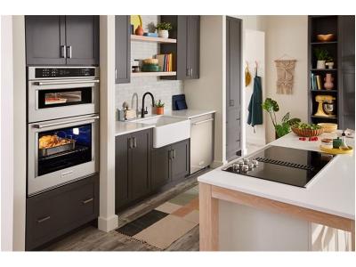 27" KitchenAid Combination Microwave Wall Oven with Air Fry Mode - KOEC527PSS