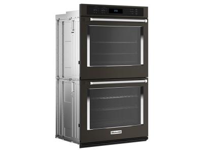 30" KitchenAid Double Wall Oven with Air Fry Mode - KOED530PBS