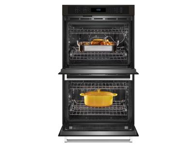 30" KitchenAid Double Wall Oven with Air Fry Mode - KOED530PBS