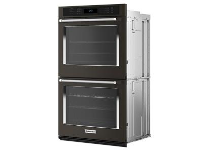 30" KitchenAid Double Wall Oven with Air Fry Mode - KOED530PBS
