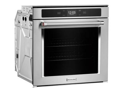 24" KitchenAid 2.90 Cu. Ft. Smart Single Wall Oven with True Convection  - YKOSC504PPS