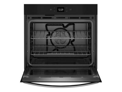 30" Whirlpool 5.0 Cu. Ft. Single Wall Oven with Air Fry When Connected - WOES5030LZ