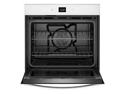 30" Whirlpool 5.0 Cu. Ft. Single Wall Oven with Air Fry When Connected - WOES5030LW