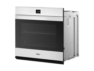 27" Whirlpool 4.3 Cu. Ft. Single Wall Oven with Air Fry in White - WOES5027LW