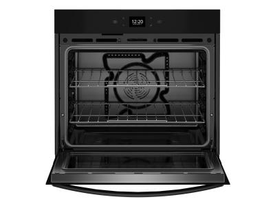 27" Whirlpool 4.3 Cu. Ft. Single Wall Oven with Air Fry in Black - WOES5027LB