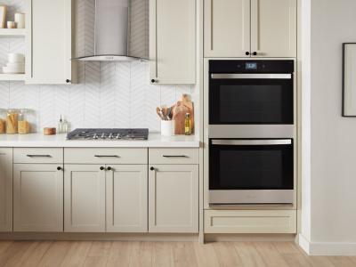 30" Whirlpool 10.0 Cu. Ft. Smart Double Wall Oven with Air Fry - WOED7030PZ