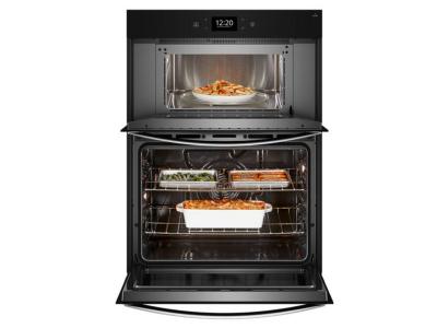 30" Whirlpool 5.0 Cu. Ft. Combo Wall Microwave Oven with Air Fry - WOEC7030PZ