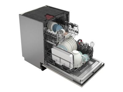 24" KitchenAid 44 dBA Panel-Ready Two-Rack Flush Dishwasher - KDTF324PPA