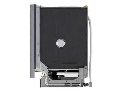 24" Bosch 300 Series 46 dBA Dishwasher with Standard 3rd Rack in Stainless Steel - SHS53CD5N