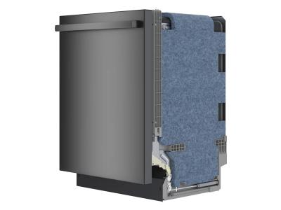 24" Bosch 100 Series Bar Handle Premium Dishwasher in Black Stainless Steel - SHX5AEM4N