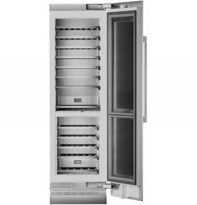 24" Monogram Dual Zone Smart Wine Column Refrigerator - ZIW241NBWII