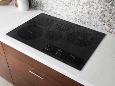30" Whirlpool Electric Ceramic Glass Cooktop with Two Dual Radiant Elements  - WCE97US0KB