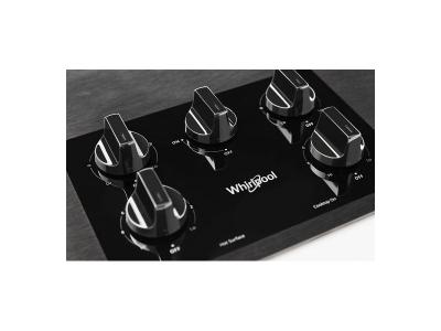 36" Whirlpool Electric Ceramic Glass Cooktop With Two Dual Radiant Elements - WCE77US6HB