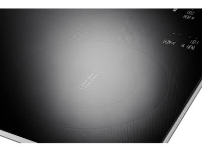 36" KitchenAid Electric Cooktop with 5 Elements and Touch-Activated Controls - KCES956KSS