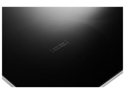 30" KitchenAid Electric Cooktop with 5 Elements and Touch-Activated Controls - KCES950KSS