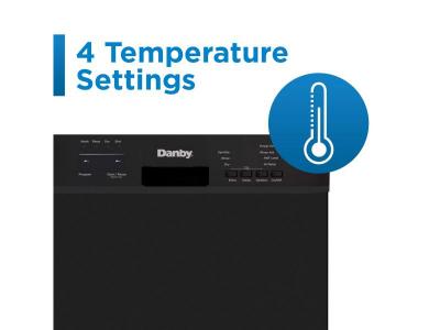 18" Danby Built-in Dishwasher With Front Controls - DDW18D1EB