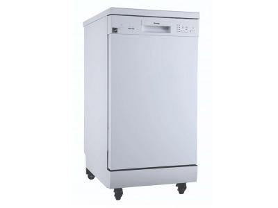 18" Danby Portable Dishwasher with 4 Wash Cycles, Quick Wash in White - DDW1805EWP