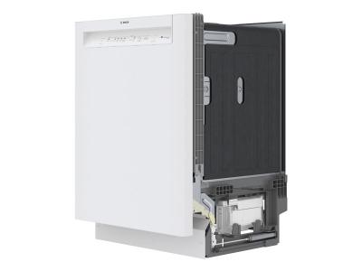 24" Bosch 100 Series 50 dBA Dishwasher in White - SHE3AEM2N
