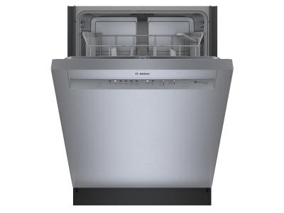 24" Bosch 100 Series 50 dBA Dishwasher in Stainless Steel - SHE3AEM5N