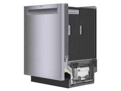 24" Bosch 100 Series 50 dBA Dishwasher in Stainless Steel - SHE3AEM5N