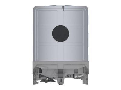 24" Bosch 100 Series Premium 46 dBA Dishwasher with Standard 3rd rack in Stainless Steel - SHX5AEM5N