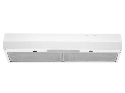 30" Whirlpool Range Hood With Dishwasher-Safe Full-Width Grease Filters - WVU17UC0JW