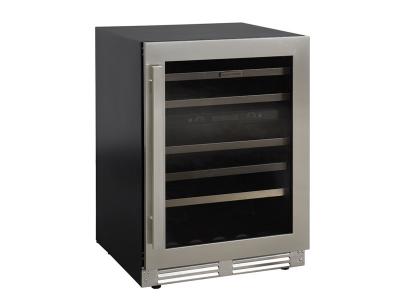 24" Marathon Built-in Dual Zone Wine Cooler in Stainless Steel  - MWC56-DSS