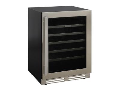 24" Marathon Built-in Convertible Beverage & Wine Cooler in Stainless Steel - MBWC56-SS