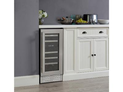 15" Marathon Built-in Dual Zone Wine Cooler in Stainless Steel - MWC28-DSS