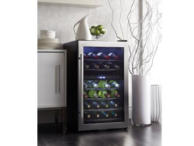 19" Danby Wine Coolers 38.00 Bottles - DWC040A3BSSDD