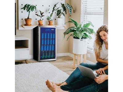 18" Danby 3.1 cu.ft Capacity 117 Can Capacity Beverage Center - DBC117A1BSSDB-6