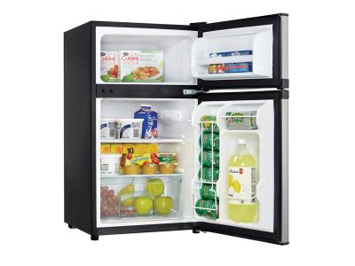 19" Danby 3.10 Cu. Ft. Dual Door Compact Fridge with Freezer - DCR031B1BSLDD
