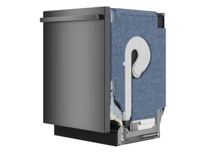 24" Bosch 800 Series Bar Handle 42 dBA Dishwasher in Black Stainless Steel - SHX78CM4N