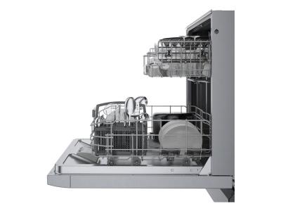 24" Bosch 300 Series Recessed Handle Dishwasher in Stainless Steel - SGE53C55UC