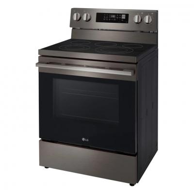 30" LG 6.3 Cu. Ft. Smart Wi-Fi Enabled ProBake Convection Electric Range with Air Fry & EasyClean  - LREN6323ZE