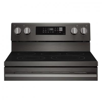 30" LG 6.3 Cu. Ft. Smart Wi-Fi Enabled ProBake Convection Electric Range with Air Fry & EasyClean  - LREN6323ZE