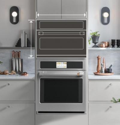 30" Café Smart Five in One Oven with 120V Advantium Technology - CSB913P4VW2