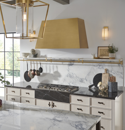 48" Monogram Custom Brass Hood - ZVC48DTB1