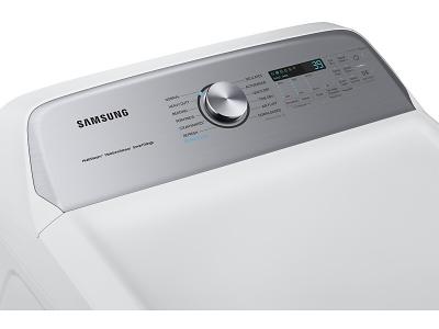27" Samsung 7.4 Cu.Ft. 5500 Series Electric Front Load Dryer with Steam - DVE52DG5505WAC