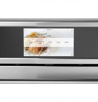 30" Cafe Smart Five in One Single Wall Oven with 120V Advantium Technology - CSB913P3VD1