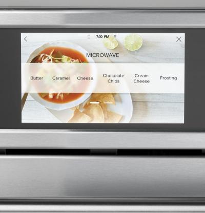 30" Cafe Smart Five in One Single Wall Oven with 120V Advantium Technology - CSB913P3VD1