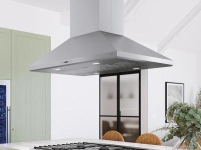 48" Zephyr Siena Pro 1200 CFM Island Hood - ZSL-E48DS