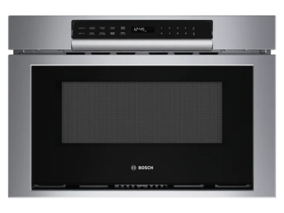 24" Bosch 800 Series 1.2 Cu. Ft. Smart Microwave Drawer in Stainless Steel - HMD8454UC