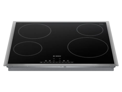 Bosch 6 Serie Electric Cooktop in Black Surface Mount with Frame - NET5469SC